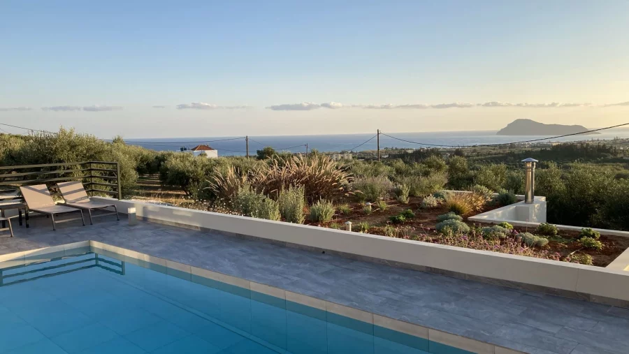 Fantastic view to the Bay of Chania
